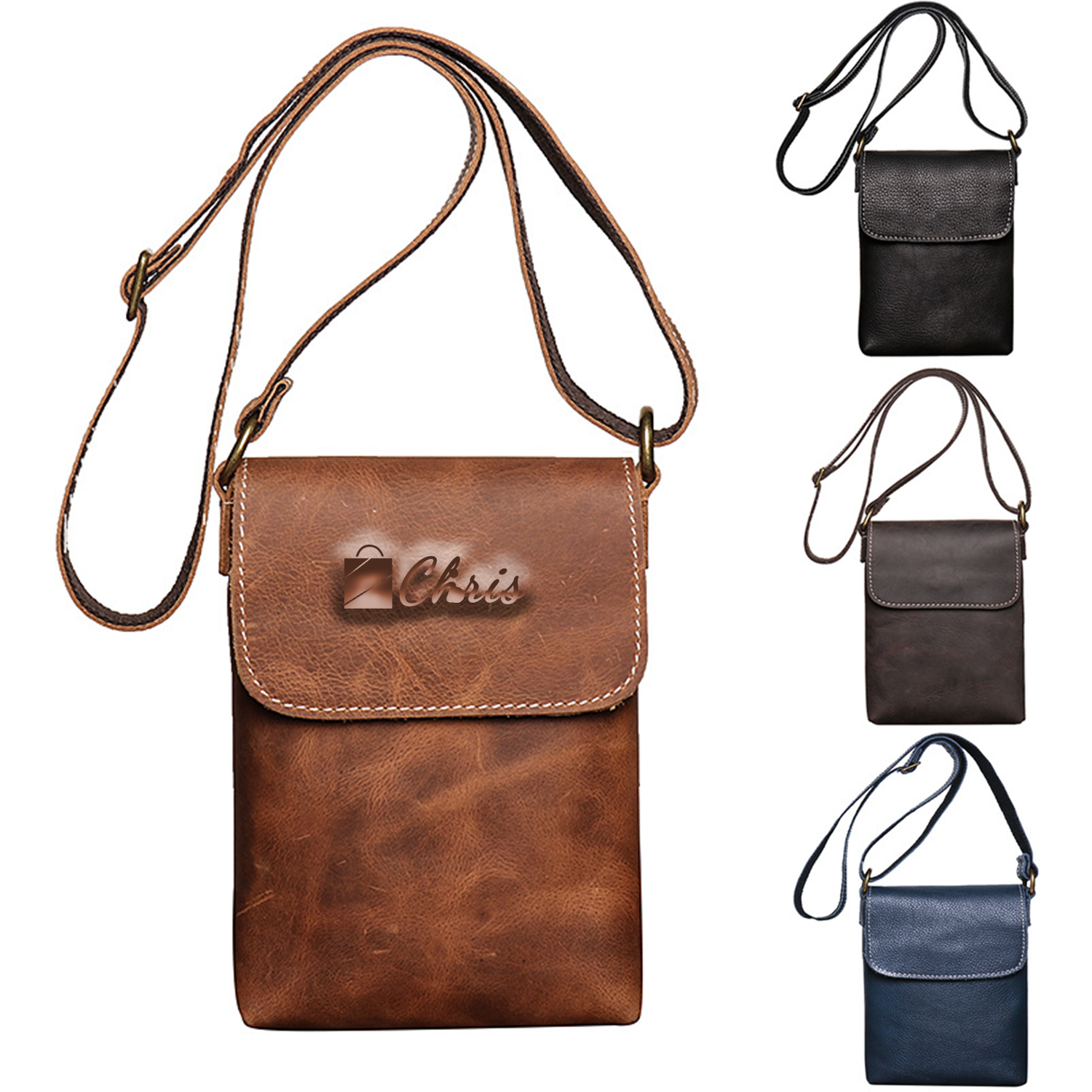 Leather Mini Shoulder Bag