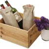 Canvas Wine Bottle Gift Bag (with drawstring)