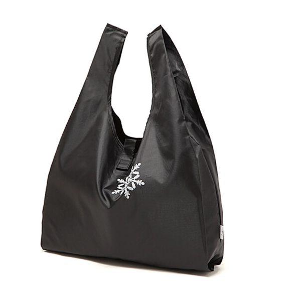 Folding nylon advertising shopping bag