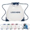 Clear Vinyl Drawstring Backpack Bag
