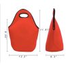 Easy Carry Zippered Neoprene Lunch Bag