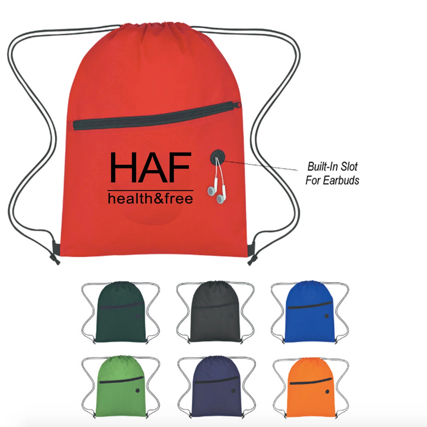 Drawstring Backpack Bulk Cinch Bag