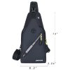 Crossbody Sling Bag with USB Charging Port