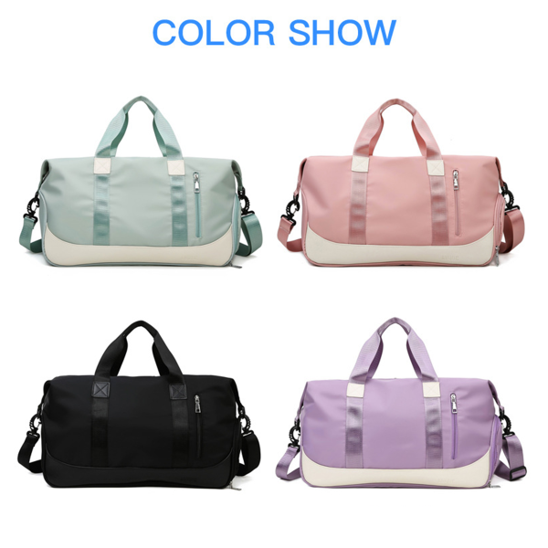 Gym Duffel Bag Weekender Yoga Mat Sports Travel