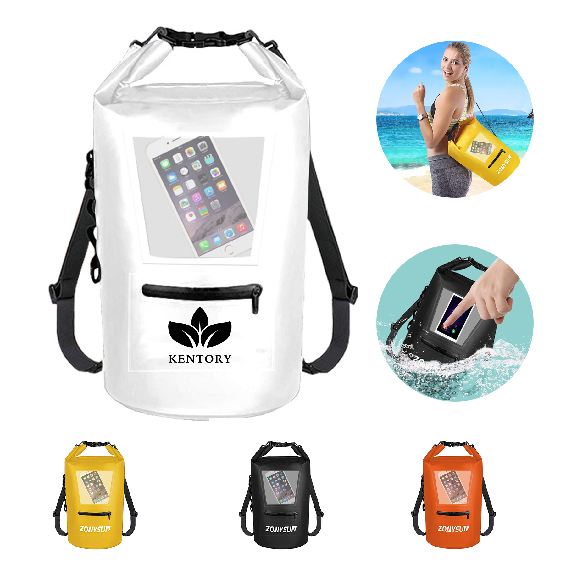 Clear Dry Bag Backpack