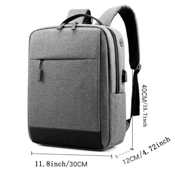 Laptop Backpack With Earphone Jack and USB Charging Port