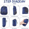 Lightweight Foldable Backpack With Storage Bag
