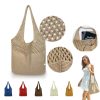 Portable Reusable Knitted Grocery Tote Bags