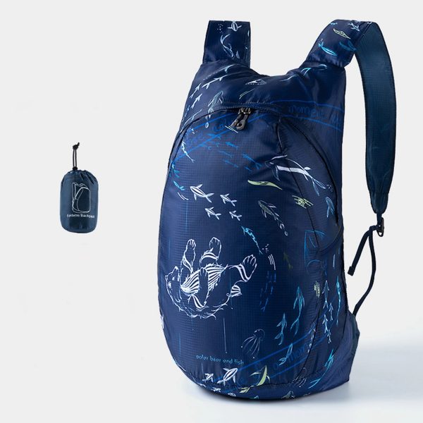 Packable Portable Folding Backpack