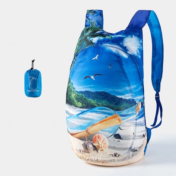 Packable Portable Folding Backpack