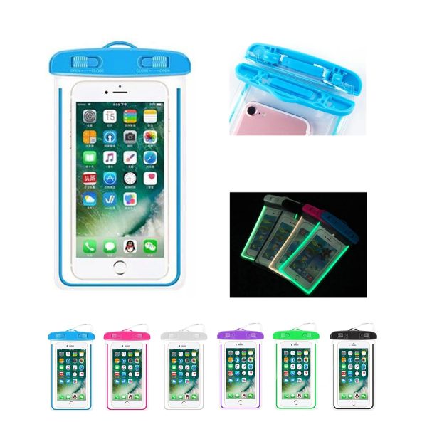 Luminous Pvc Waterproof Mobile Phone Bag