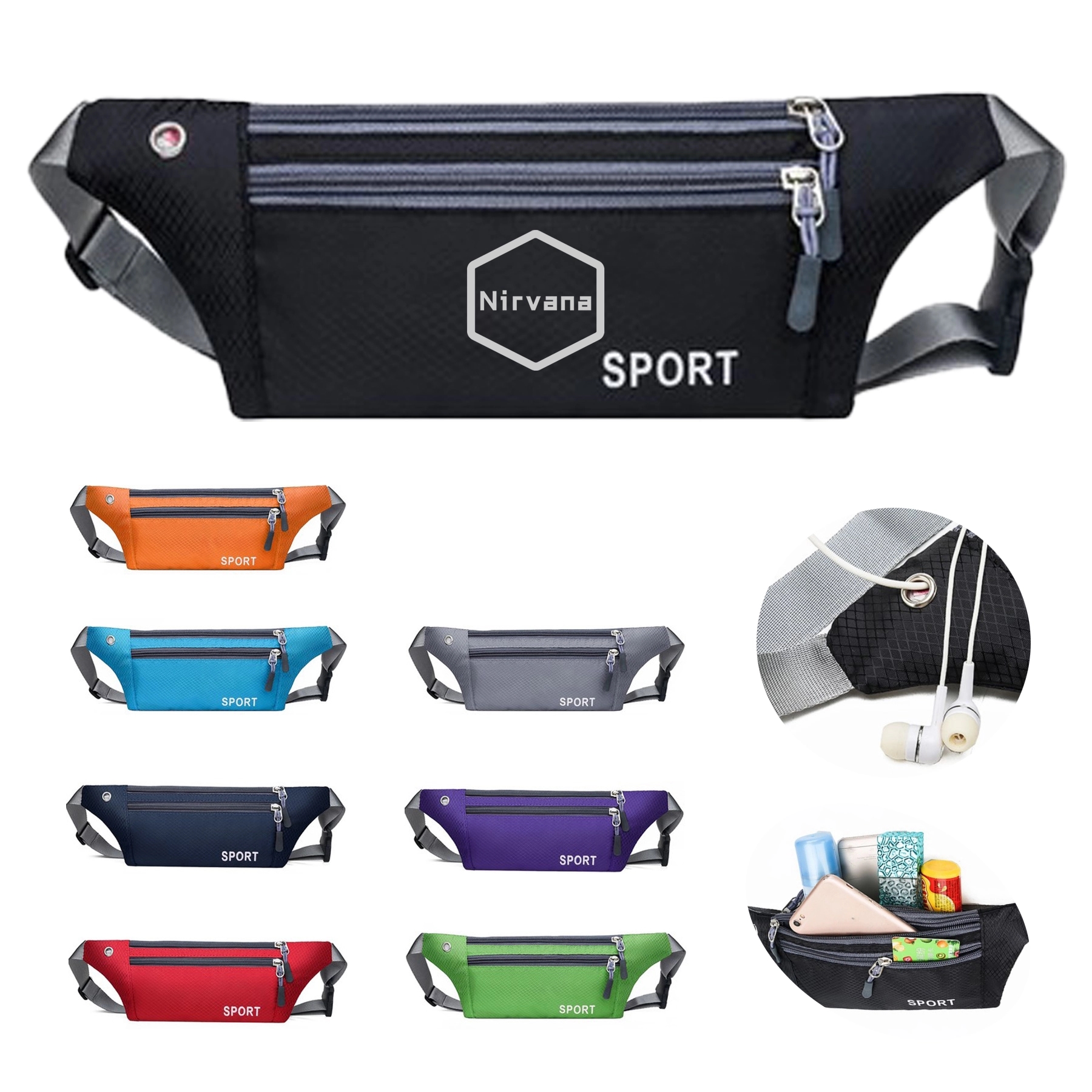 Portable Outdoor Waist Bag