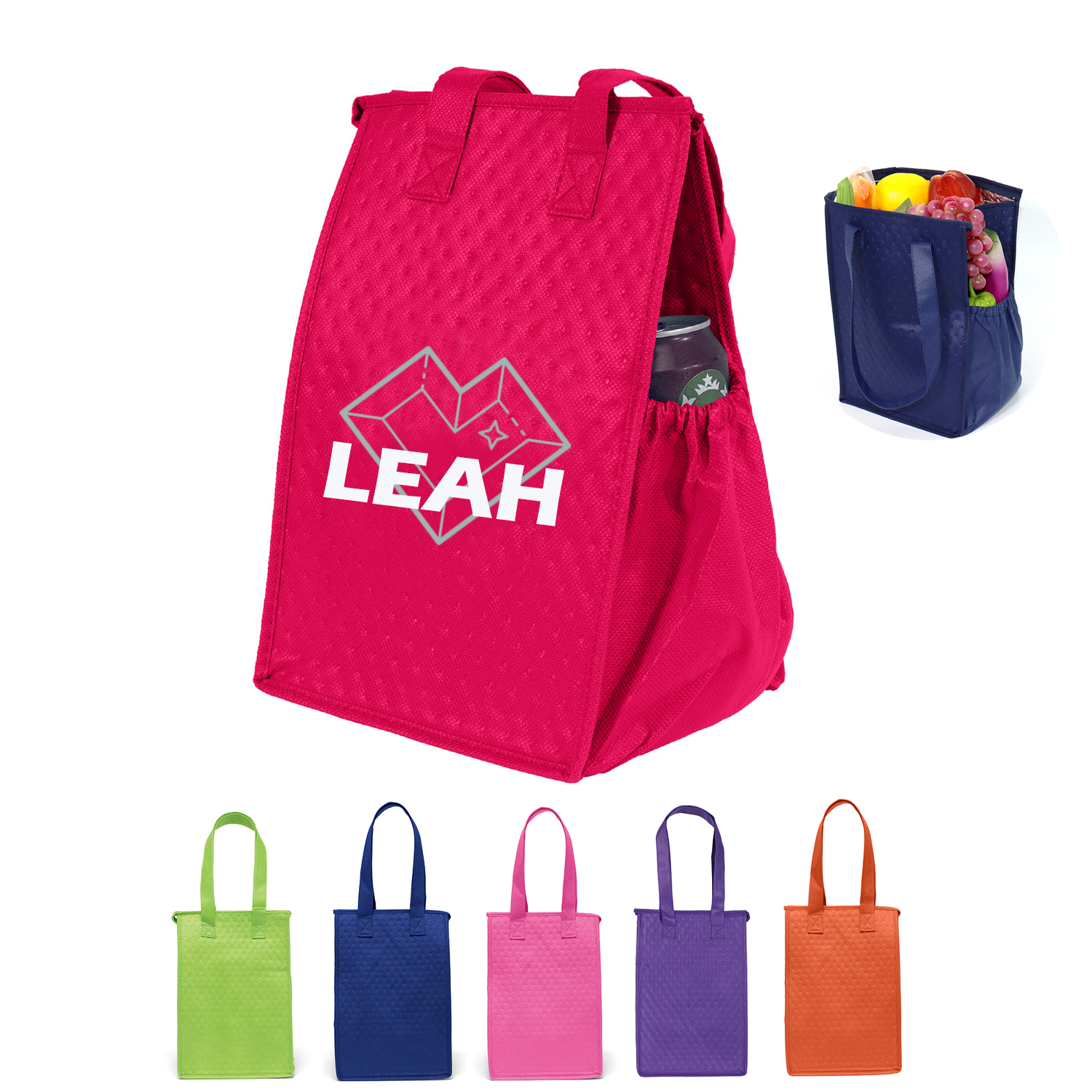 Individual Bottle Pocket Tote Bag