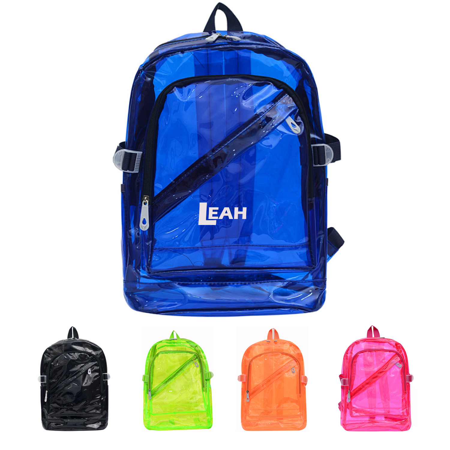 Clear Candy Color Backpack