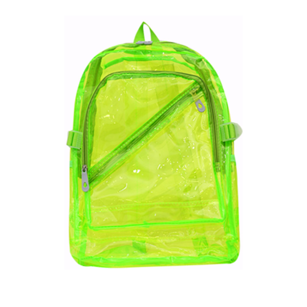 Clear Candy Color Backpack