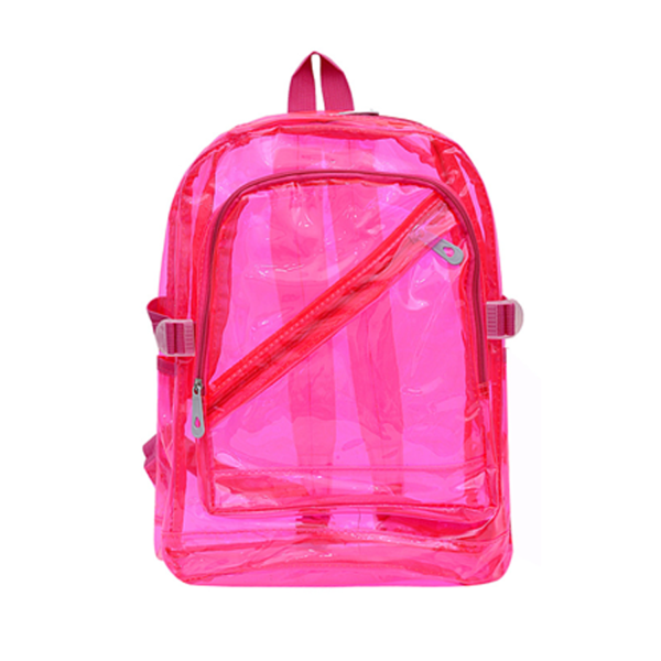 Clear Candy Color Backpack