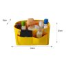 Medium Multi functional Felt Cosmetic Bag / Makeup Handbag