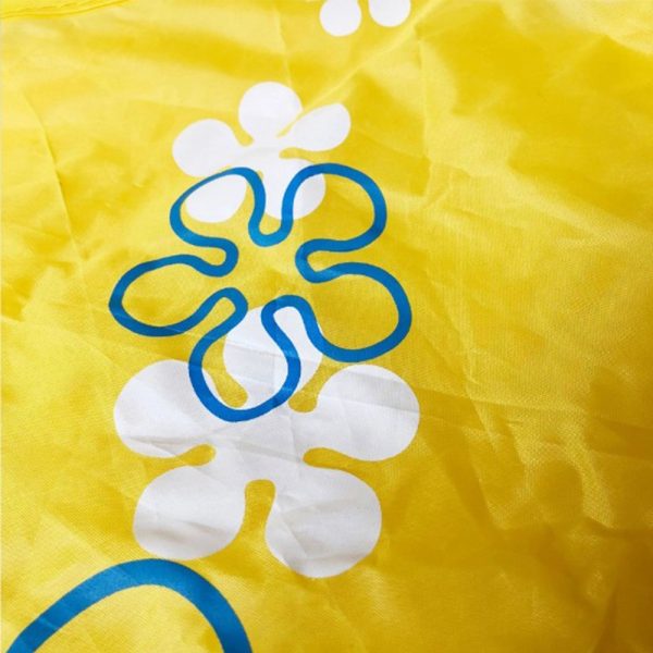 Fold Pull Cord Shopping Banana Bag