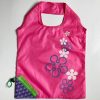 Fold Pull Cord Shopping Grape Bag