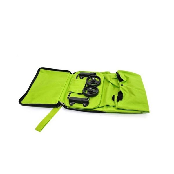 Tug pack folding portable shopping cart