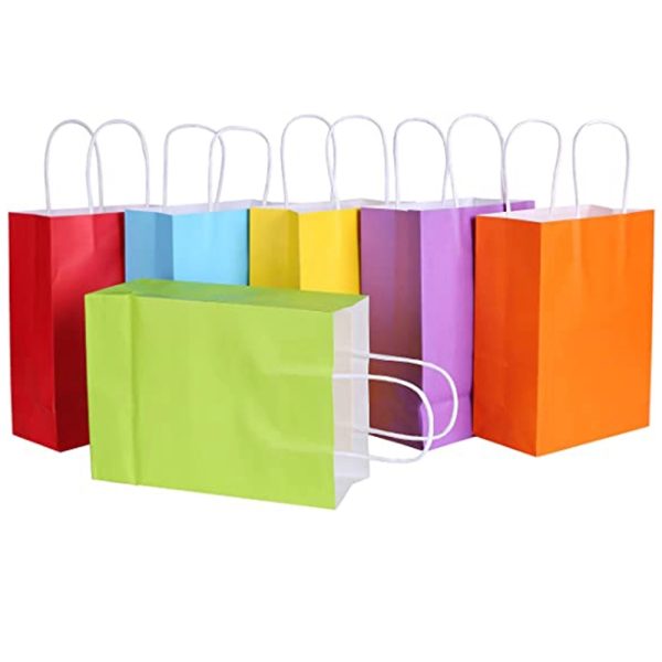 Colored Kraft Bags