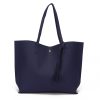 Soft Faux Leather Tote Shoulder Bag