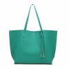 Soft Faux Leather Tote Shoulder Bag