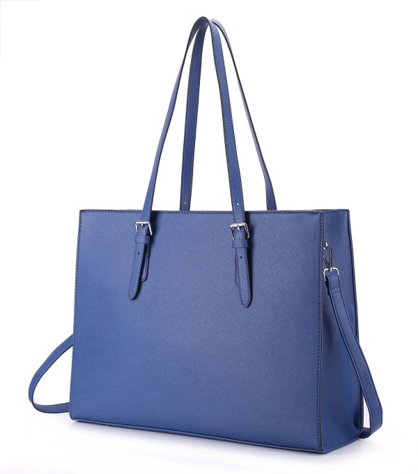 Pu Leather Laptop Tote Bag