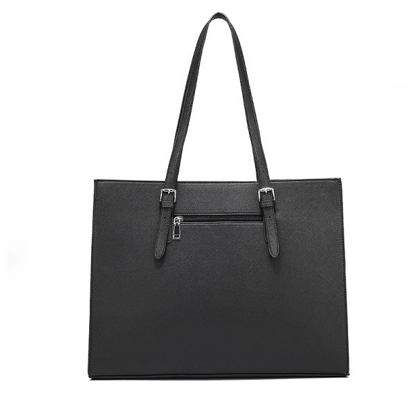 Pu Leather Laptop Tote Bag