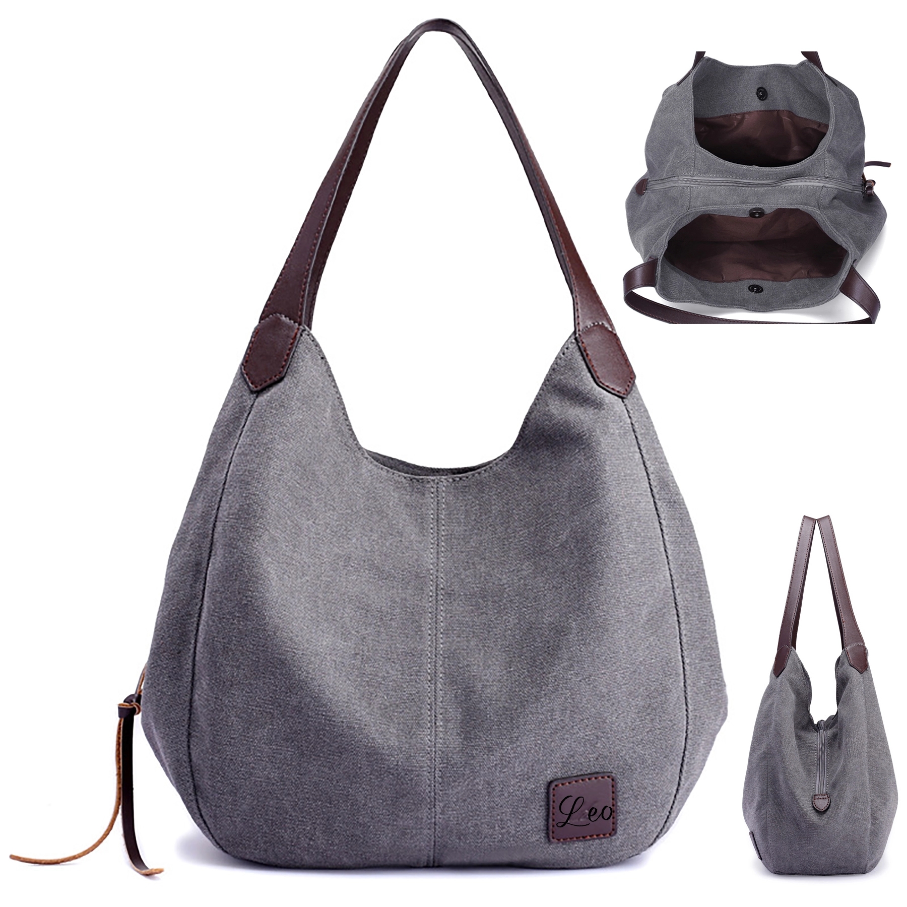 Women'S Multi-Pocket Shoulder Bag