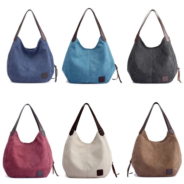 Women'S Multi-Pocket Shoulder Bag