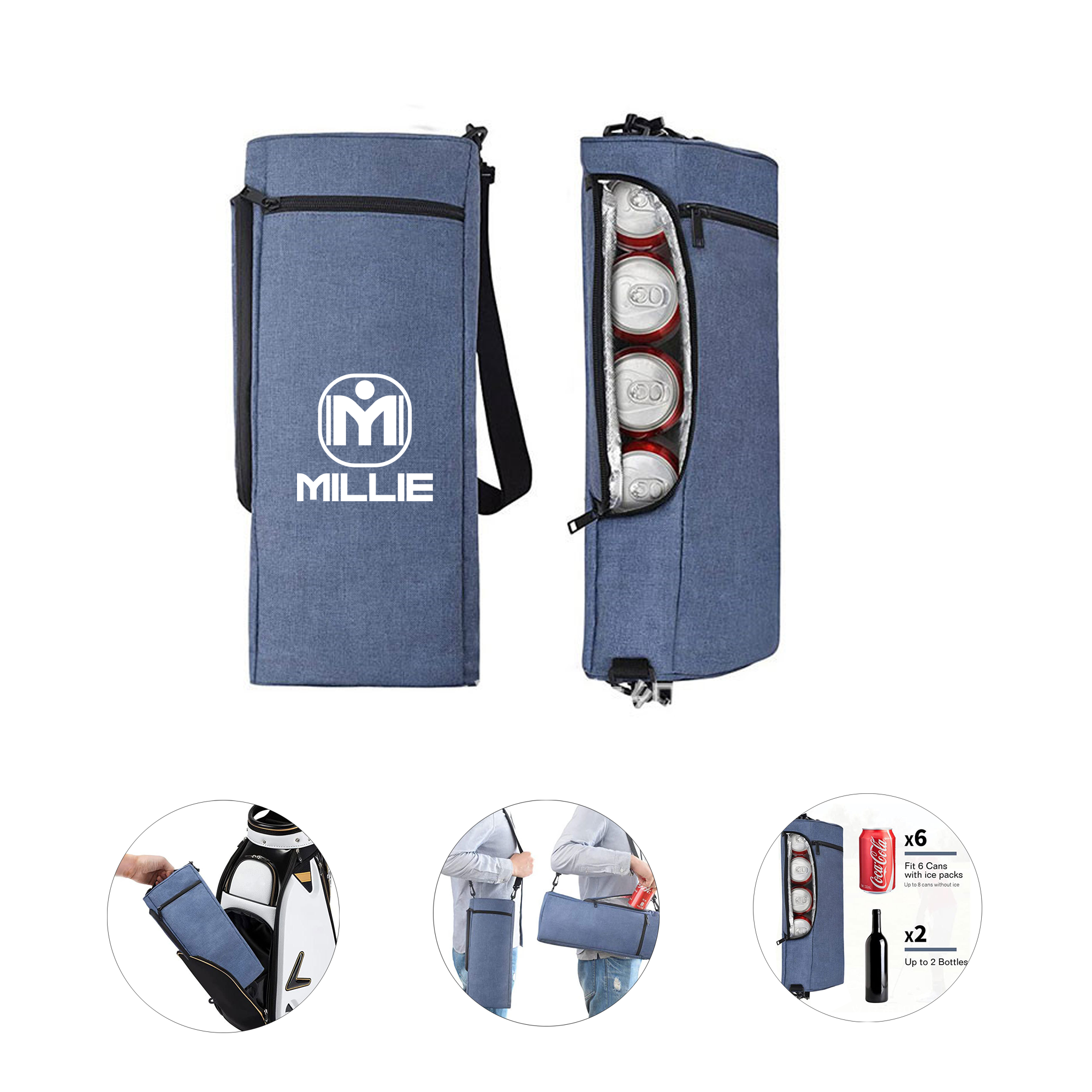 Golf Cooler Bag Beer Wine