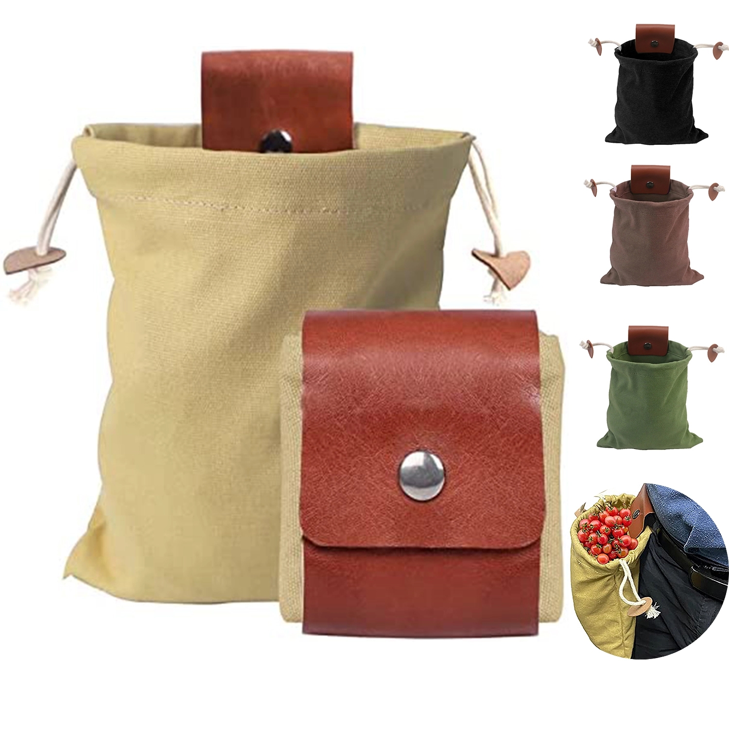 Outdoor Collapsible Foraging Bag