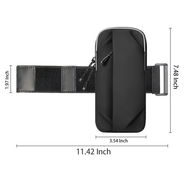 Waterproof Pu Leather Arm Bag