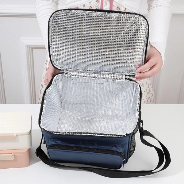 Insulated Lunch Bag Reusable Box For Office Work School