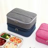 Insulated Lunch Bag Reusable Box For Office Work School