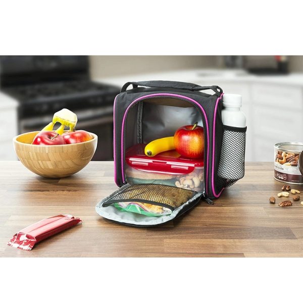 Insulated Lunch Bag Reusable Box For Office Work School