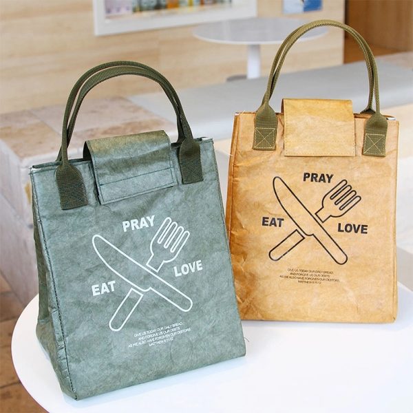 Insulated Lunch Bag Reusable Box For Office Work School