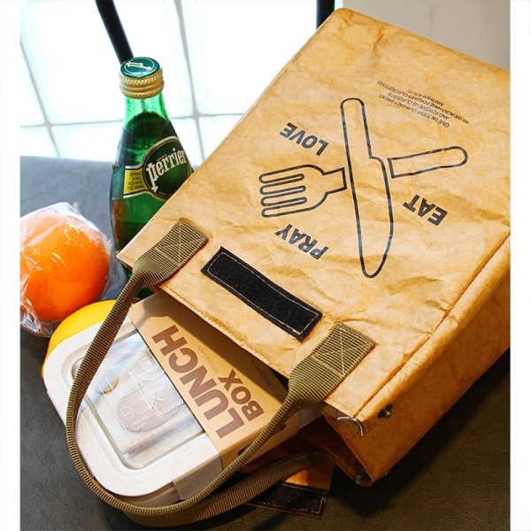 Insulated Lunch Bag Reusable Box For Office Work School