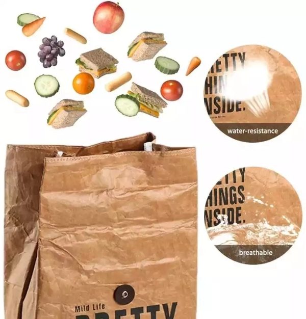 Reusable Waterproof Insulated Cooler Freezable Lunch Bag