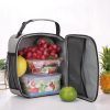 Insulated Lunch Bag Reusable Box For Office Work School