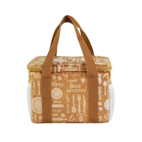 Reusable Waterproof Insulated Cooler Freezable Lunch Bag