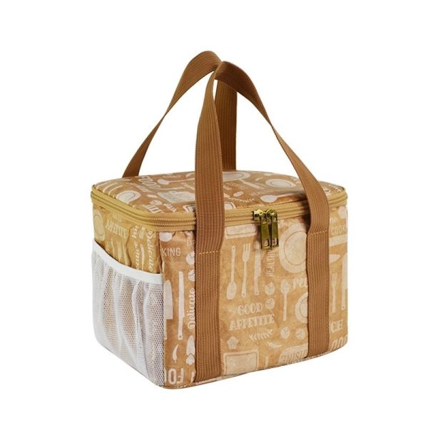 Reusable Waterproof Insulated Cooler Freezable Lunch Bag