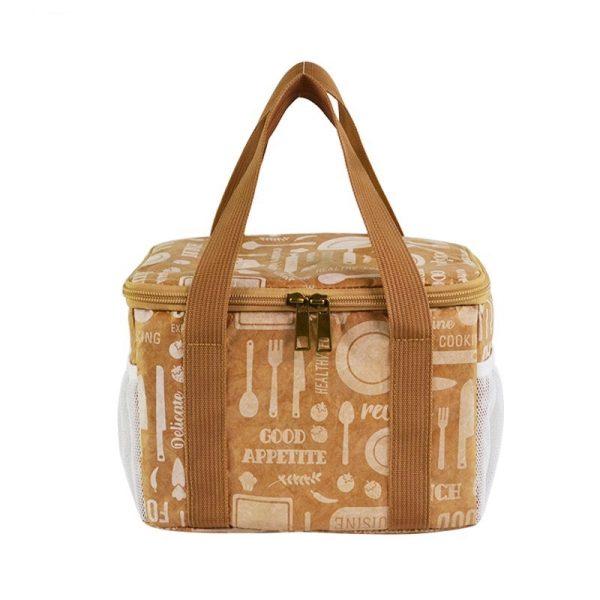 Reusable Waterproof Insulated Cooler Freezable Lunch Bag