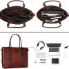 Pu Leather Laptop Tote Bag