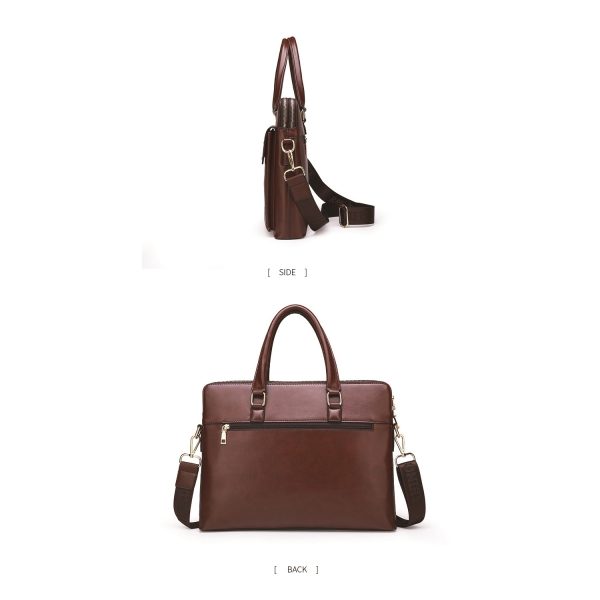 Large Business Laptop Vintage Shoulder Bag For Men