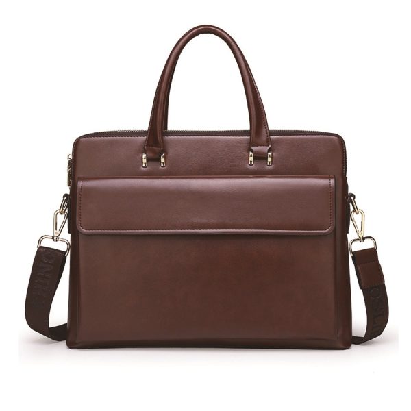 Large Business Laptop Vintage Shoulder Bag For Men