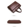 Large Business Laptop Vintage Shoulder Bag For Men