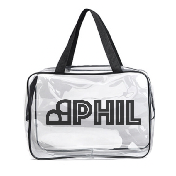 Clear Tote Bag With Zipper