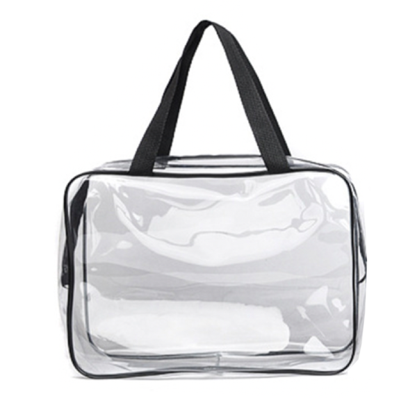Clear Tote Bag With Zipper